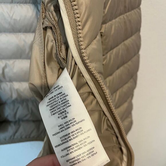 Tumi Pax Platinum Clairmont Packable Down Puffer Jacket Women's Size XL - Picture 8 of 11